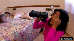 Naughty MILF watches her wild friend take things to the next level