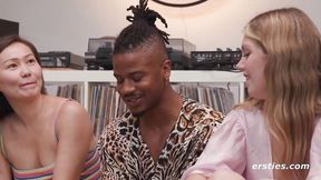 Ersties TV - FULL Truth Or Dare Game - 3 Hot Babes Pleasure Their Guy Friends Before Climactic Orgy