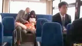 Naughty Oriental Girl 18+ Gives Hot Blowjob on Public Bus Ride