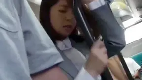 Asian Lesbian Student Submits to Teacher's BDSM Fingering Rituals