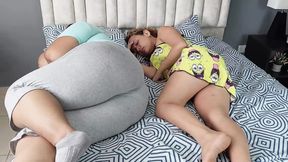 I fuck my stepsister, my stepmother doesn&#039;t know anything. Part 1. I touch her delicious pussy