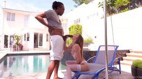 Monster dick keeps her pussy squirts a lot (Jillian Janson)