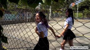 Rebellious Teen Girls Have Lesbian Sex