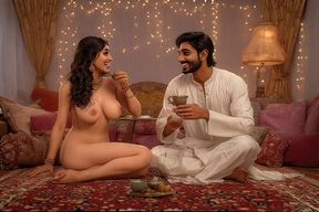 Desi college girl fucks hard with boyfriend and licks pussy