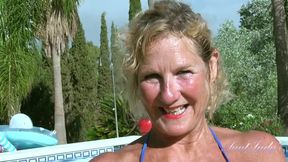 AuntJudys - Your New Pool Lady Mrs. Molly Sucks Your Cock (POV)