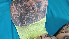 Debuting the hot ass of Punk Loka &mdash;  I ate her ass without a condom &mdash;  so naughty